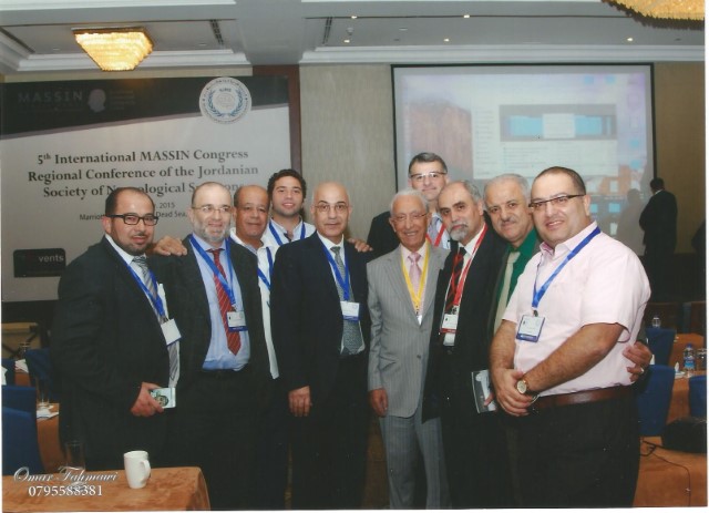 with professor Majid Samii , at the MASSIN 2015 congress in association with Jordanian Neurosurgical society 